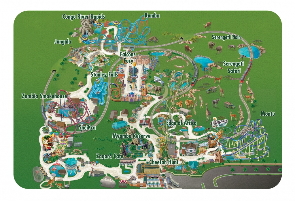 Seaworld Parks &amp;amp; Entertainment | Know Before You Go | Busch Gardens - Bush Garden Florida Map