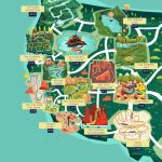 See The Usa As An Outdoor Theme Park With This Colourful Map   Southern California Amusement Parks Map