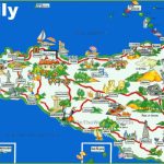 Sicily Tourist Map   Printable Map Of Sicily