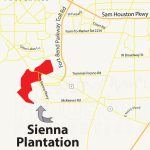 Sienna Plantation Texas | Sienna Plantation Homes For Sale   Sienna Texas Map