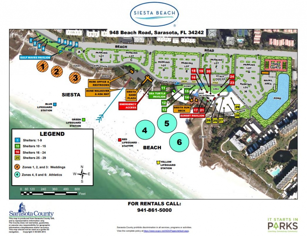 Siesta Key Public Beach Access Information | Rent Siesta Key - Map Of Siesta Key Florida Condos