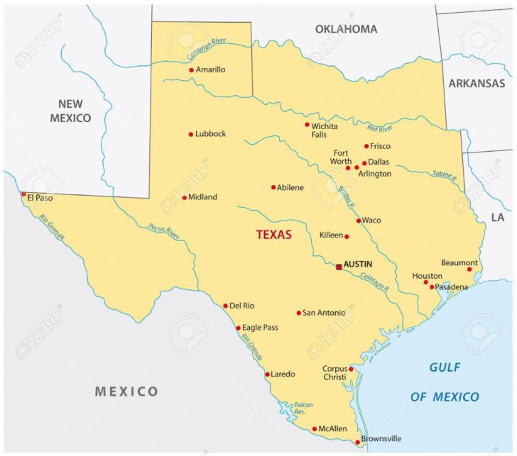 Free Texas State Map