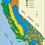 Simplified Geologic Map Of California (From California Geological   California Geological Survey Maps
