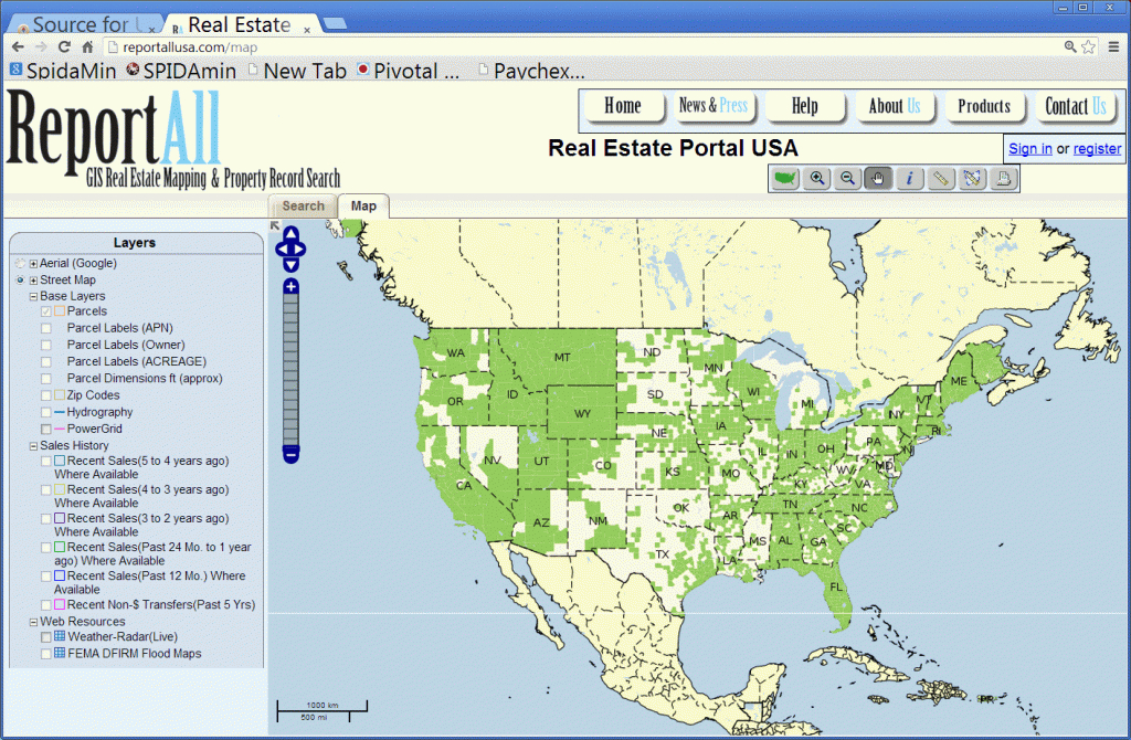 Source For Us Parcel Boundary Data? - Geographic Information Systems - California Parcel Map