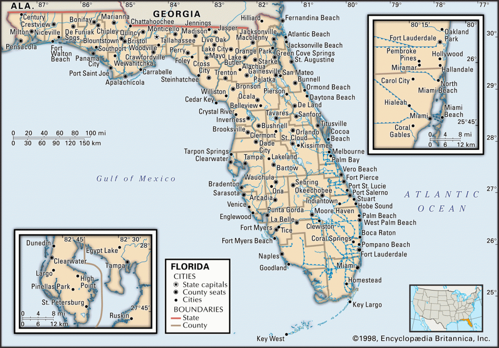 South Florida Region Map To Print | Florida Regions Counties Cities - South Florida County Map
