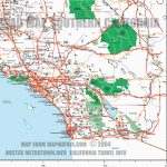 Southern California Map Pdf | Secretmuseum   California Road Map Pdf