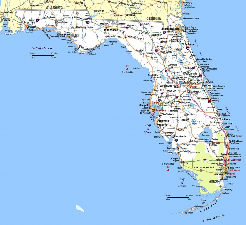Southern Florida - Aaccessmaps - Where Is Fort Lauderdale Florida On The Map