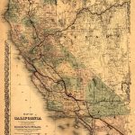 Southern Pacific Railroad Map Of California And Surrounding States   Old Maps Of Southern California