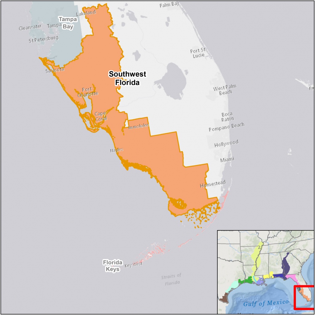 Southwest Florida | U.s. Fish &amp;amp; Wildlife Service - Florida Snake Problem Map