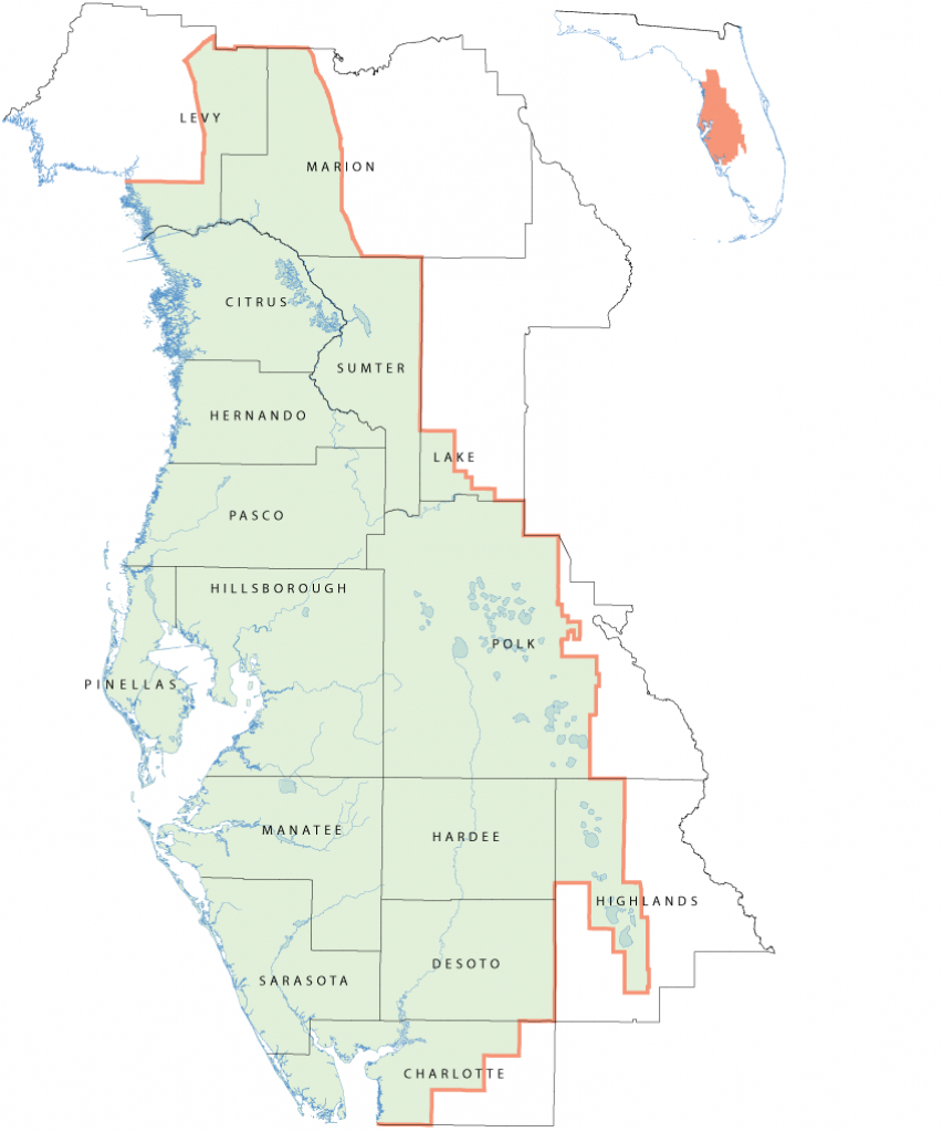 Southwest Florida Water Management District Wise Program - Frla - Northwest Florida Water Management District Map