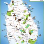 Sri Lanka Travel Map   Printable Map Of Sri Lanka