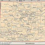 State And County Maps Of Colorado   Printable Map Of Colorado