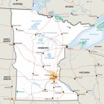 Stock Vector Map Of Minnesota | One Stop Map   Printable Map Of Minnesota