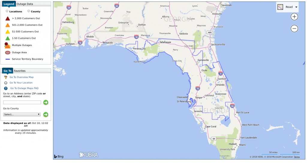 Storm Center Outage Maps Receive 3.1 Million Views For Record - Duke Energy Florida Coverage Map