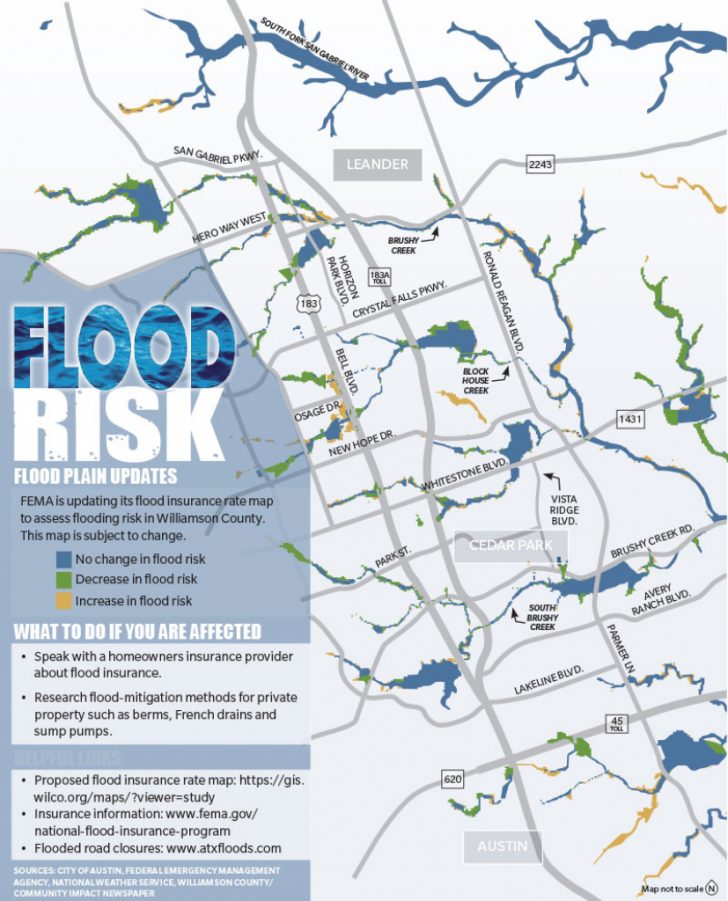 Round Rock Texas Flood Map
