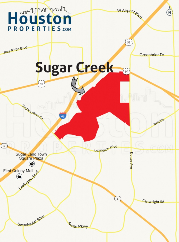 Sugar Creek Sugar Land Tx | Sugar Creek Homes For Sale - Sugar Land Texas Map