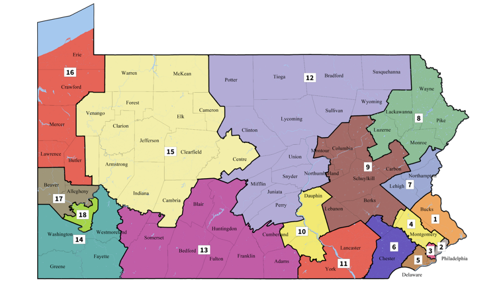Supreme Court Issues New Congressional District Map | Wnep - Florida 6Th Congressional District Map