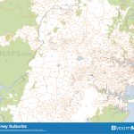 Sydney Suburbs Map – Voommaps   Printable Map Of Sydney