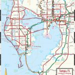 Tampa, St. Petersburg & Clearwater Map   Clearwater Beach Florida Map