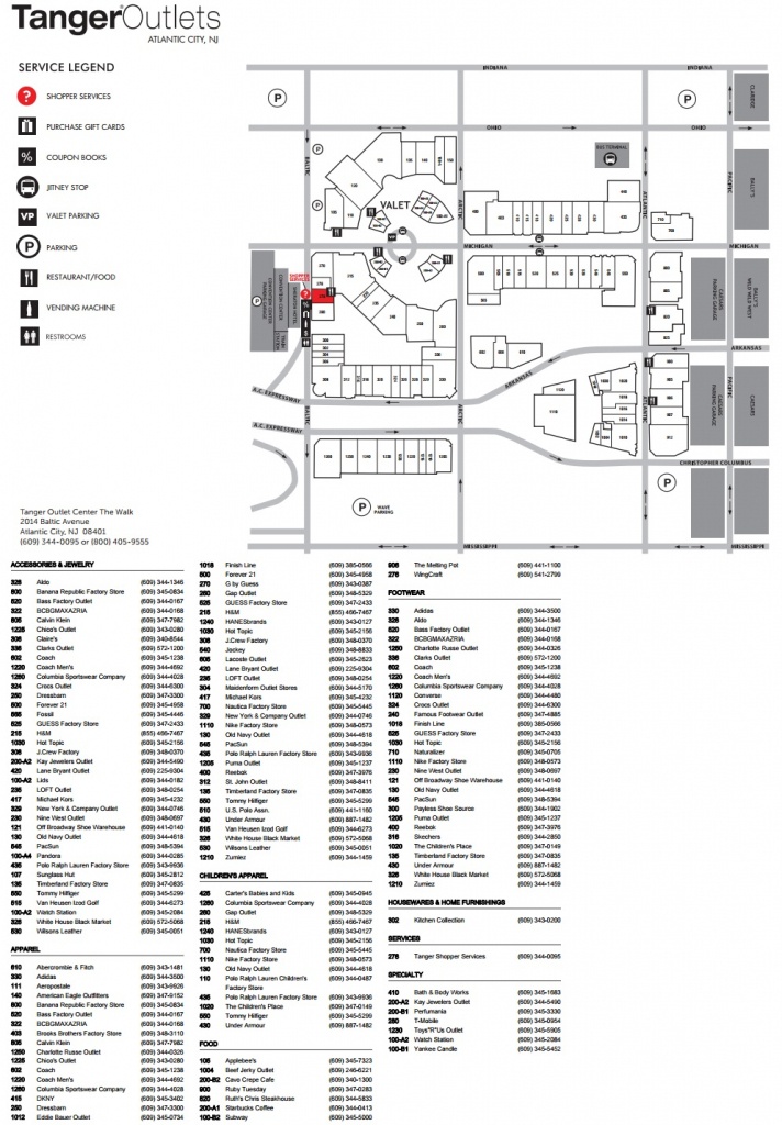 Tanger Outlet Map (42+ Images In Collection) Page 1 - Tanger Outlets Texas City Stores Map