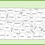 Tennessee County Map   Printable Map Of Tennessee Counties And Cities