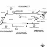 Tennessee State Map Coloring Page | Free Printable Coloring Pages   State Map Of Tennessee Printable