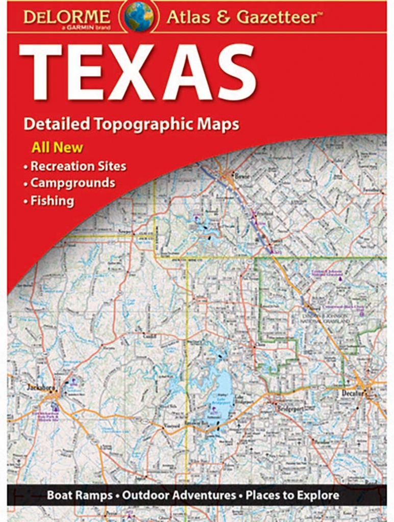 Texas Atlas &amp;amp; Gazetteer – Kappa Map Group - Texas Atlas Map
