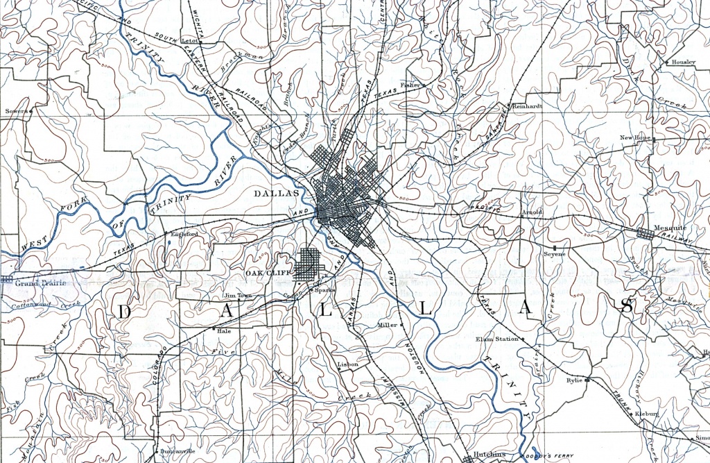 Texas Cities Historical Maps - Perry-Castañeda Map Collection - Ut - Map Records Dallas County Texas