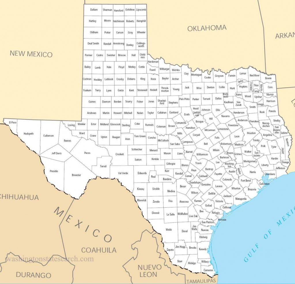 Texas Counties Map | View Our Texas State Map A Large Detailed Texas - Printable Map Of Texas With Cities
