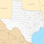 Texas County Map • Mapsof   Full Map Of Texas