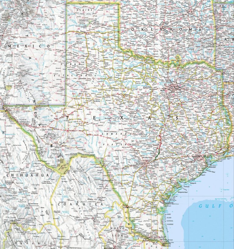 Texas Higher Speed Limits Map - Texas Road Map 2017 | Printable Maps