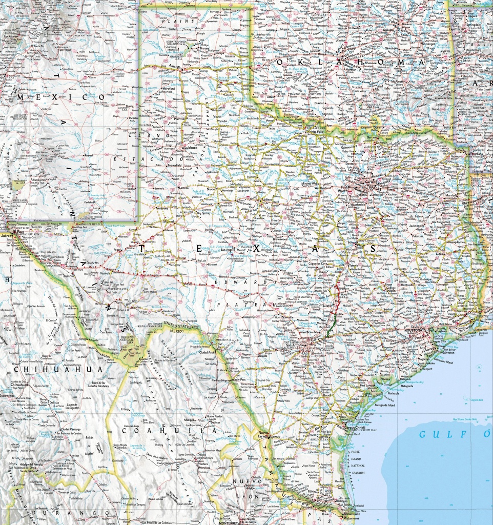 Texas Higher Speed Limits Map - Texas Road Map 2018