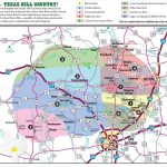 Texas Hill Country Map With Cities & Regions · Hill Country Visitor   Map Of Central Texas Cities