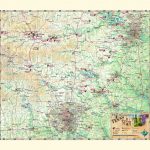 Texas Hill Country & Wine Wall Map   The Map Shop   Hill Country Texas Wineries Map