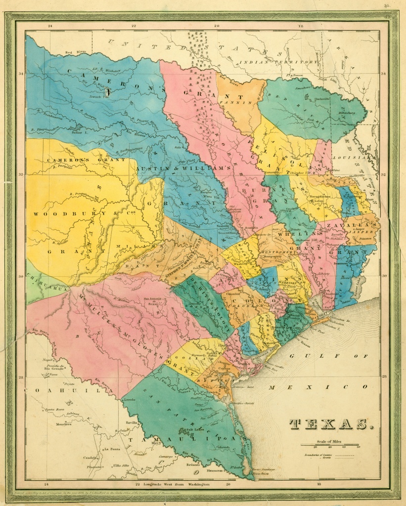 Texas Historical Maps - Perry-Castañeda Map Collection - Ut Library - Texas Land Map