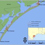 Texas Invasives   Map Of Port Aransas Texas Area