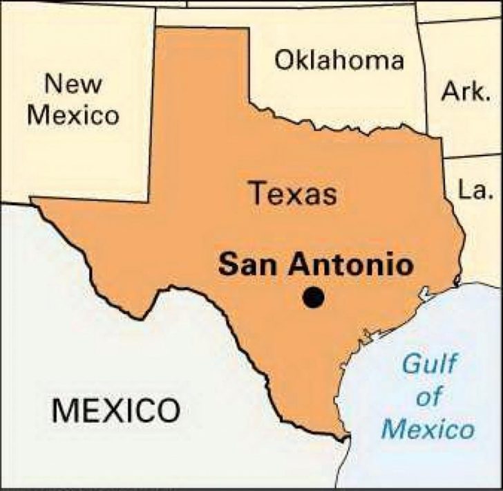 San Antonio Texas Maps