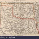 Texas Oklahoma Map Stock Photos & Texas Oklahoma Map Stock Images   Map Of North Texas And Oklahoma