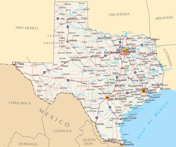 Texas Reference Map Large Map Shasta 2 Ideas Peggy Hill Map Alice Texas Map 728x609 