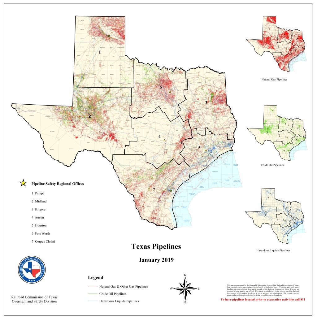 Texas Rrc - Special Map Products Available For Purchase - Texas Pipeline Map