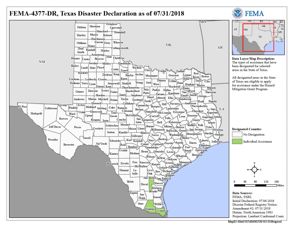 Texas Severe Storms And Flooding (Dr-4377) | Fema.gov - Texas Flood Map