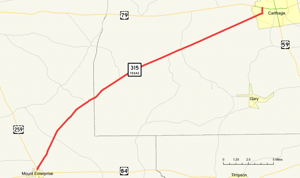 Texas State Highway 315 - Wikipedia - Texas Farm To Market Roads Map