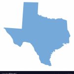 Texas State Map Vector Image   Texas Map Vector Free