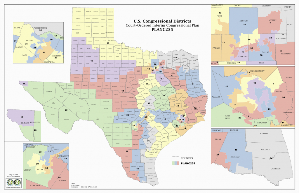 Texas Voting Precincts Map Map Of Texas Congressional Districts - Texas Congressional Map