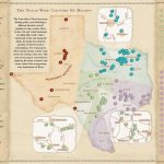 Texas Wine Country Map  Texas Has Eight Officially Recognized   North Texas Wine Trail Map