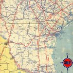 Texasfreeway > Statewide > Historic Information > Old Road Maps   South Texas Road Map