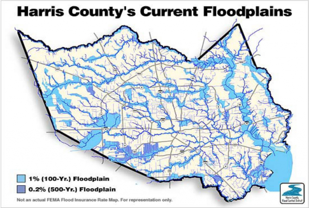 The “500-Year” Flood, Explained: Why Houston Was So Underprepared - Texas Flood Zone Map 2016