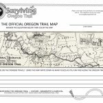 The Actual, The Original Oregon Trail Map! – Surviving The Oregon Trail   Printable Map Of The Oregon Trail