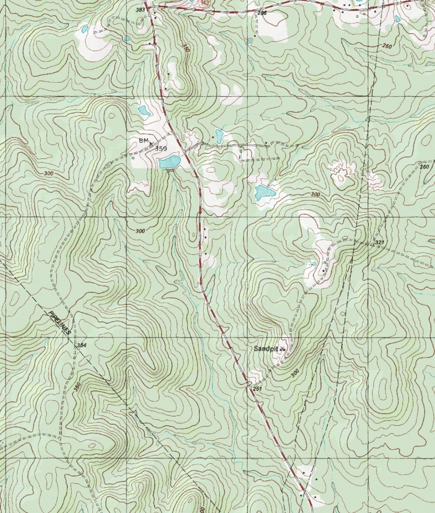 The Barefoot Peckerwood: Free Printable Topo Maps - Printable Topographic Maps