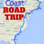 The Best Ever East Coast Road Trip Itinerary | Road Trip Ideas   Map Of Eastern Florida Beaches